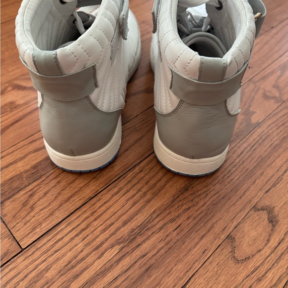 Quilted High-Top Sneakers with Ankle Strap - Picture 3 of 3